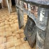 Élégante cheminée ancienne Louis XV