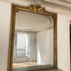 miroir ancien doré de style Louis XVI